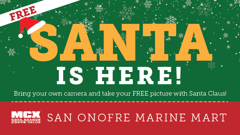 Here Comes Santa Claus – San Onofre Marine Mart