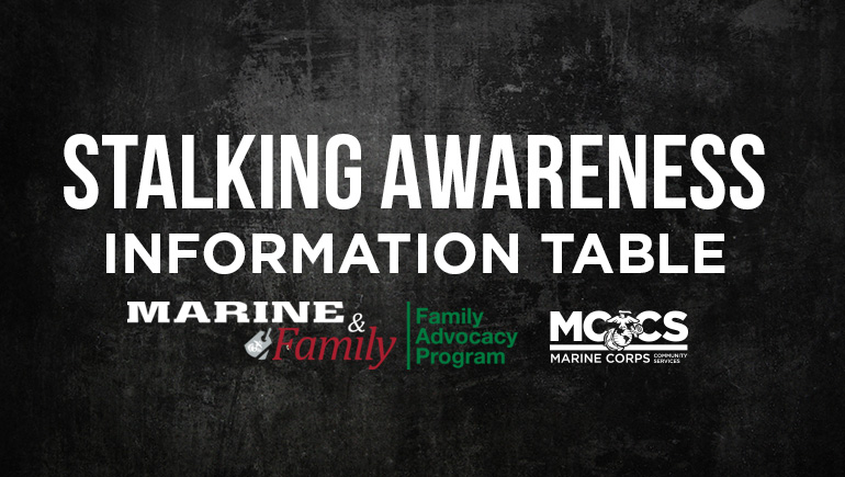 Information Table: Stalking Awareness