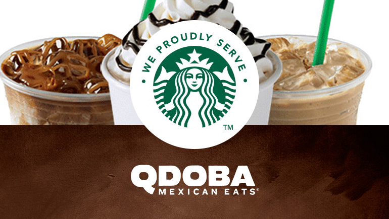 We Proudly Serve Starbucks Opening Day