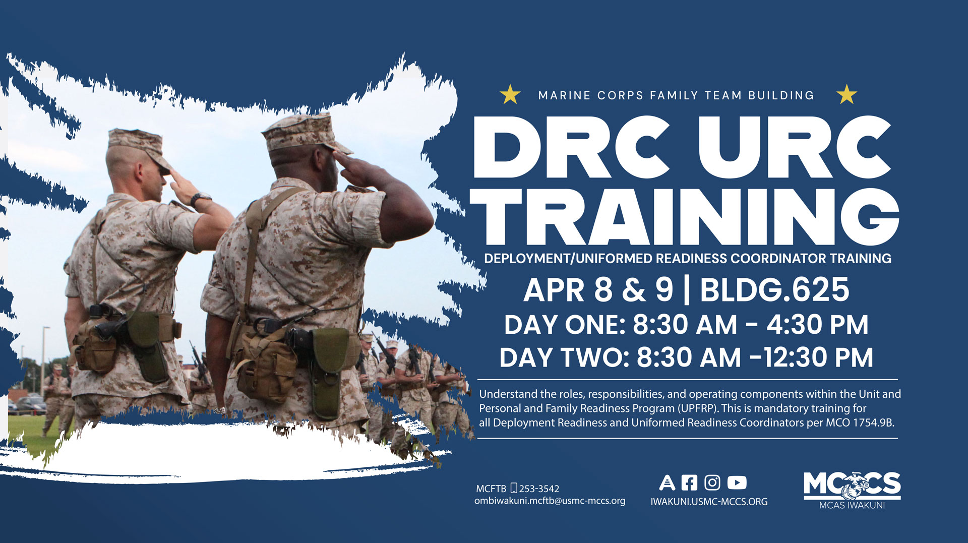 Deployment/Uniformed Readiness Coordinator (DRC/URC) Training