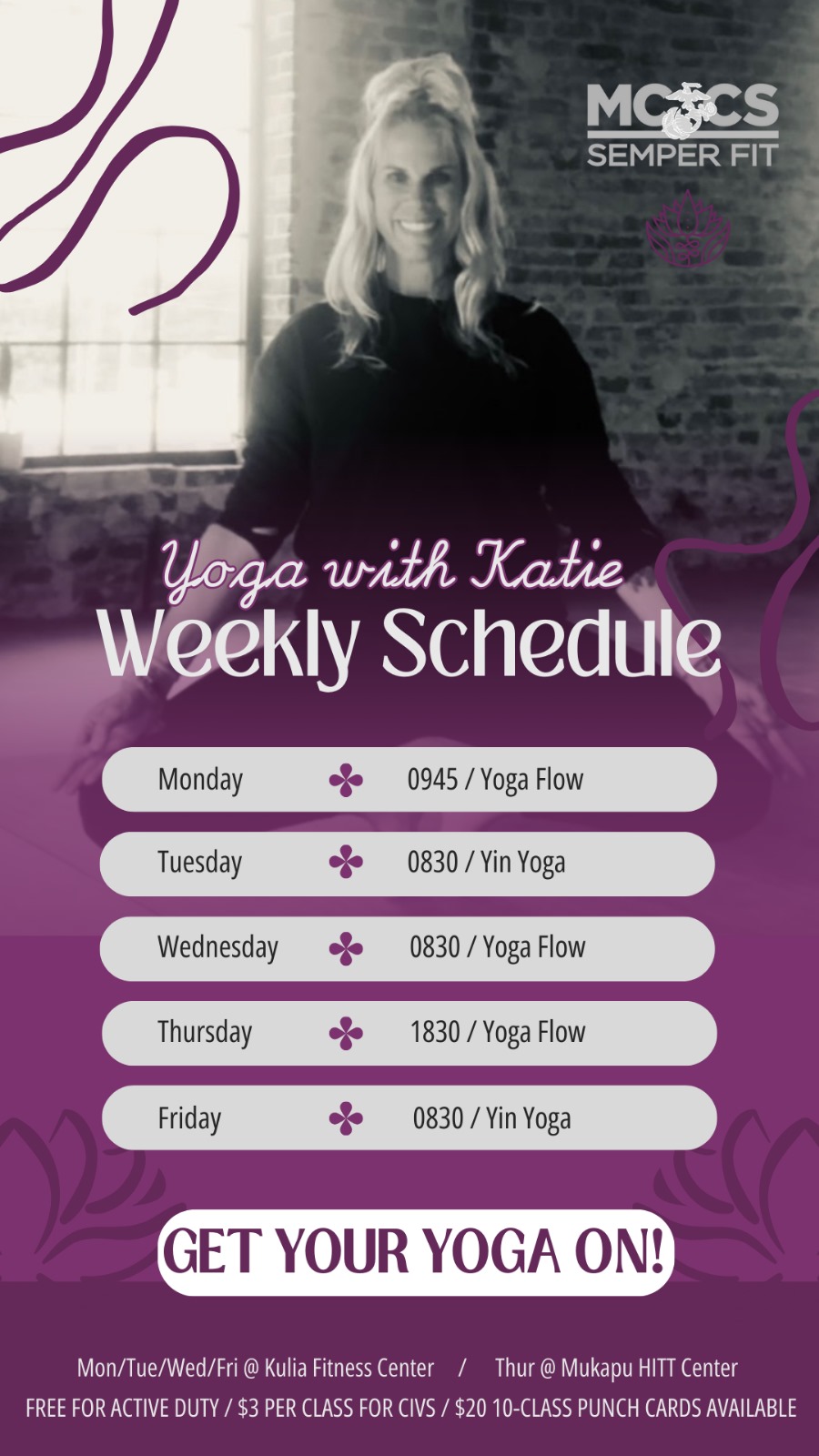 Yoga (Fusion) with Katie