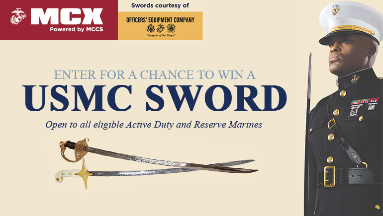 MCX Giveaway: USMC Sword