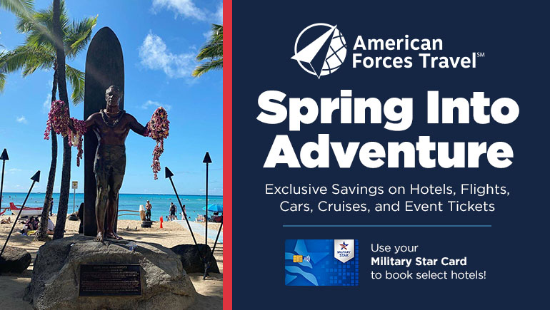 American Forces Travel: Spring into Adventure