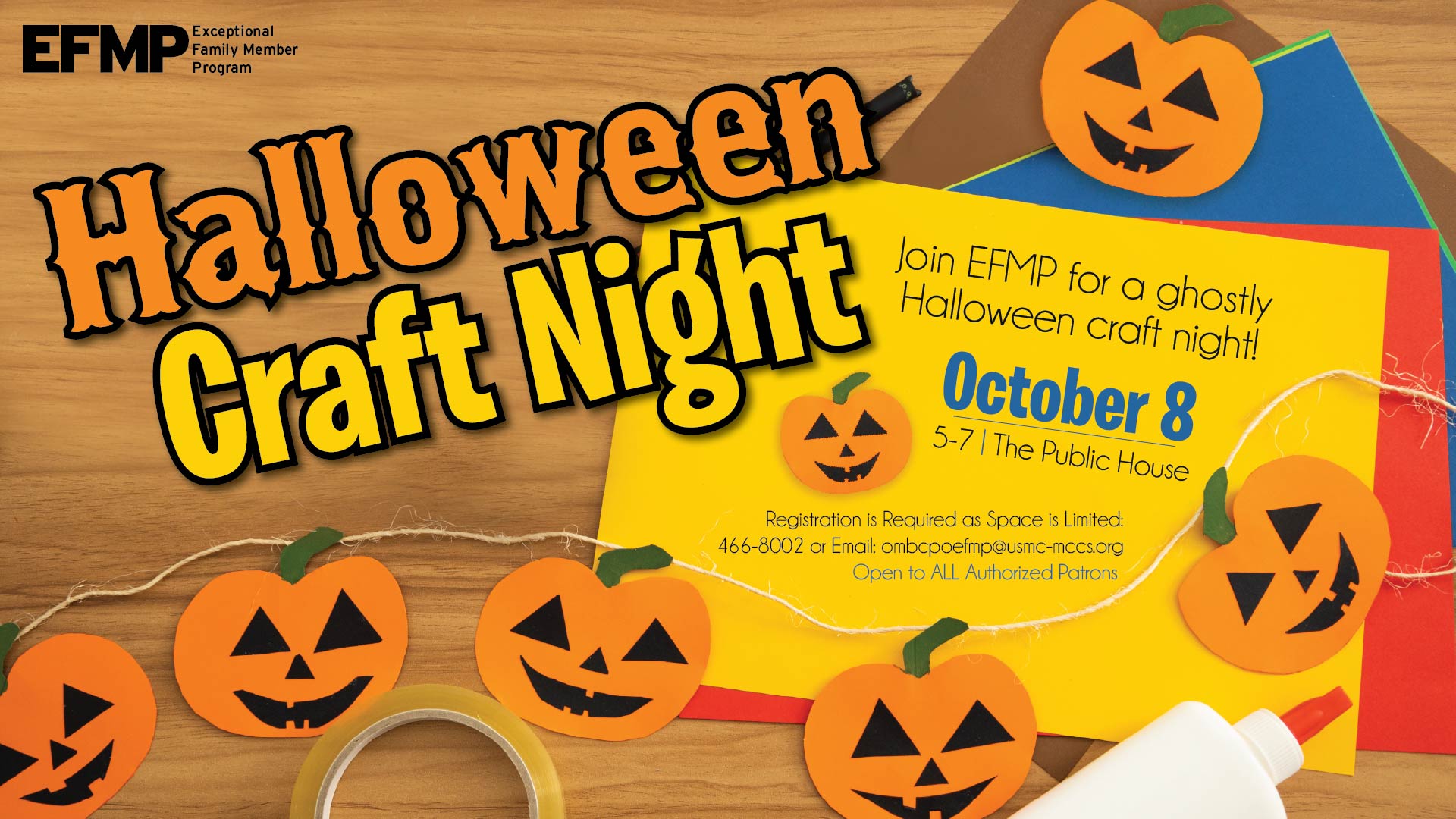 Halloween Craft Night
