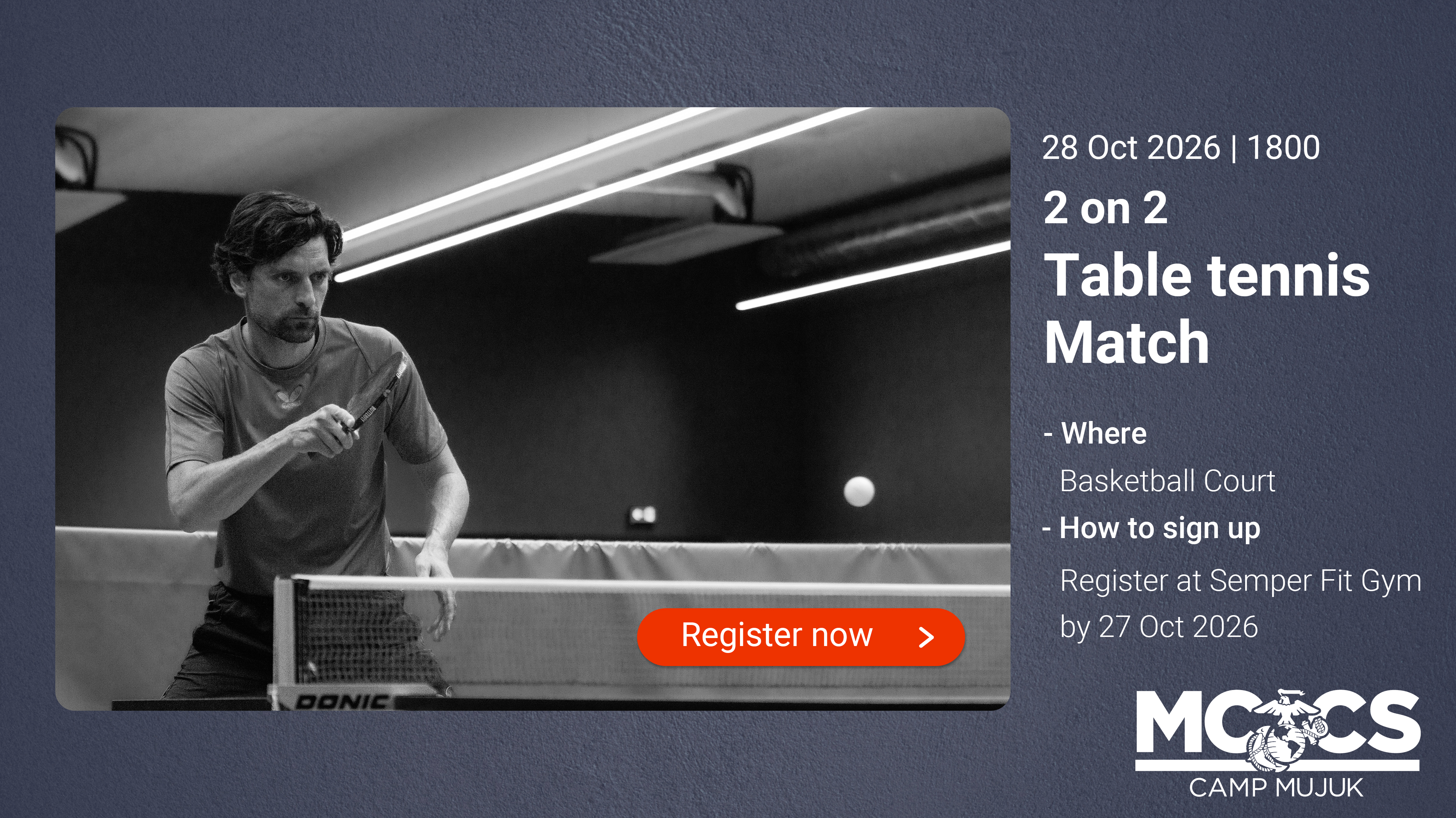 Table Tennis Match