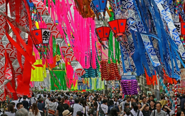 Tanabata Star Festival in Hiratsuka