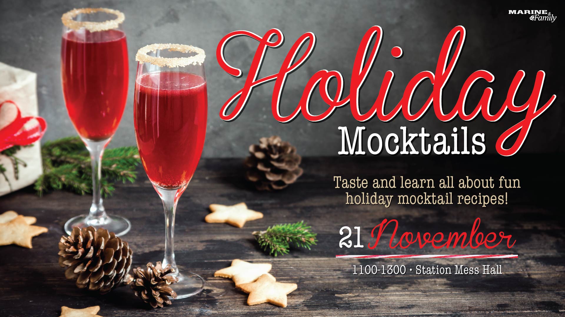 Holiday Mocktails