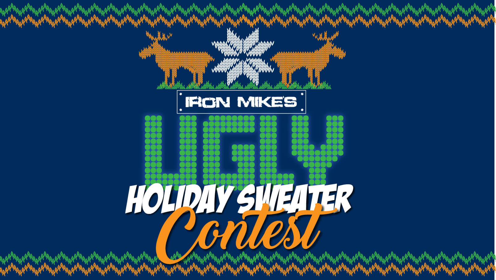 Iron Mike's Ugly Holiday Sweater Contest
