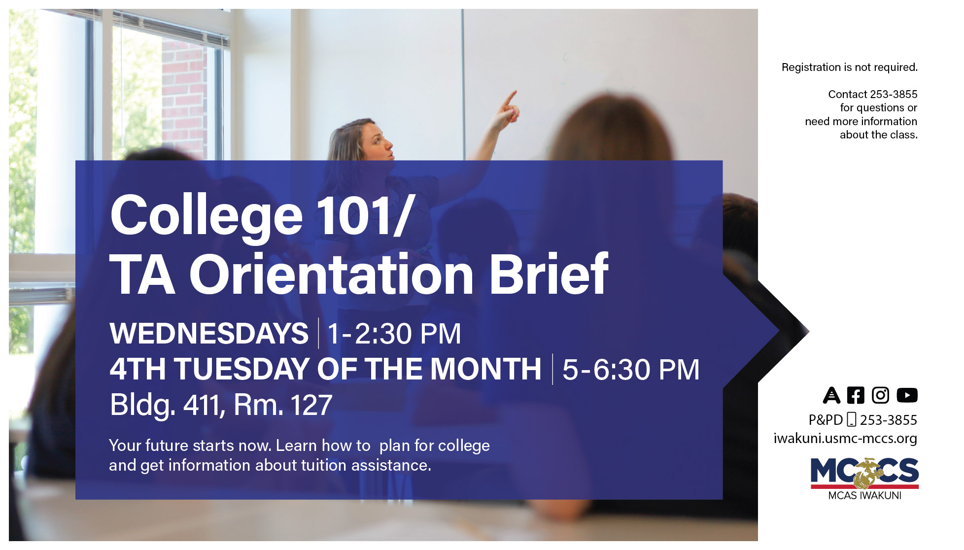 College 101 / TA Orientation Brief (Evening Session)